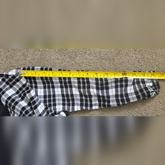 SOLD   Zara Plaid Black and White Dress Size 10 - Picture 5 of 5